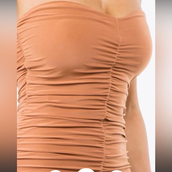 Clay Ruched Tube Dress - Picture 2 of 3